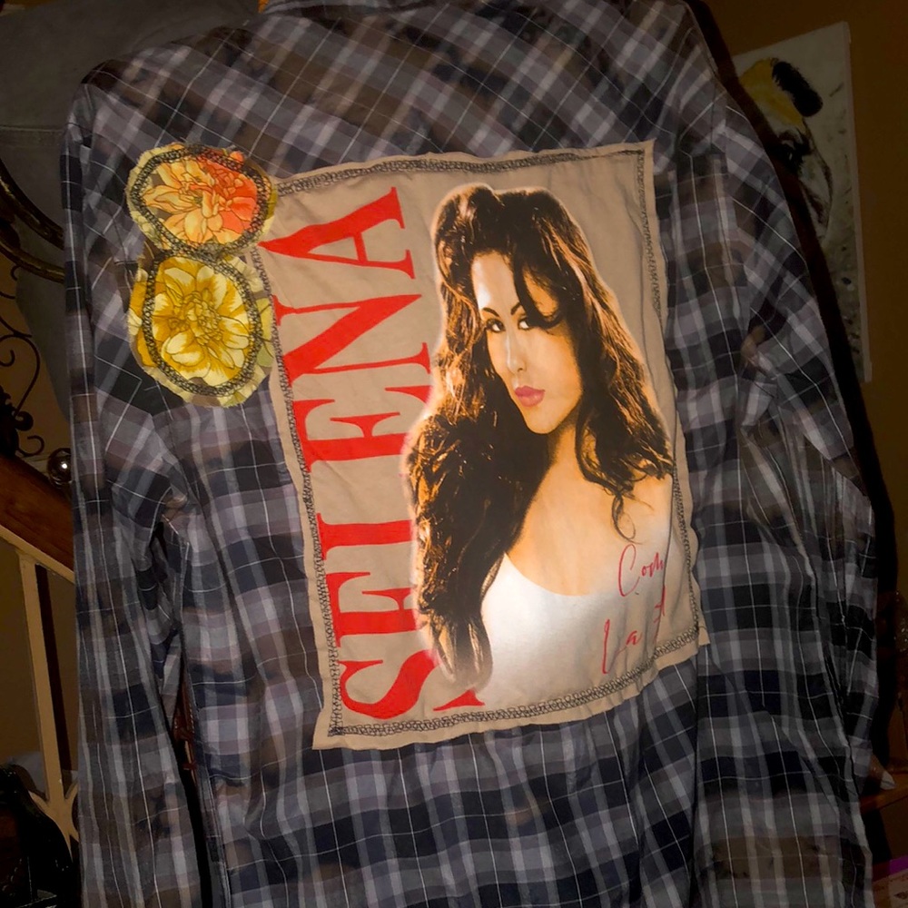 Custom Upcycled Selena Shirt XXL